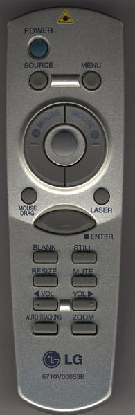 Télécommande LG 6710V00053B