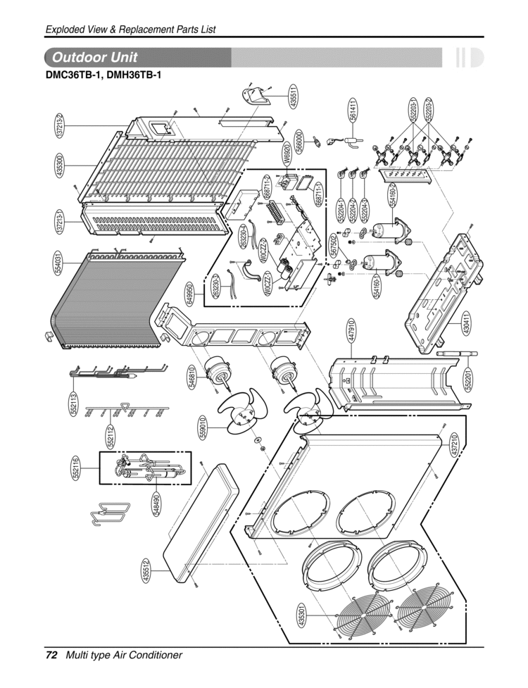 Ensemble compresseur LG 2520UXHK1AA Corée