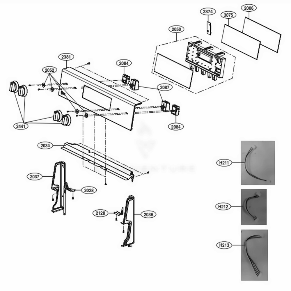 LG Range Parts - AGM30025507