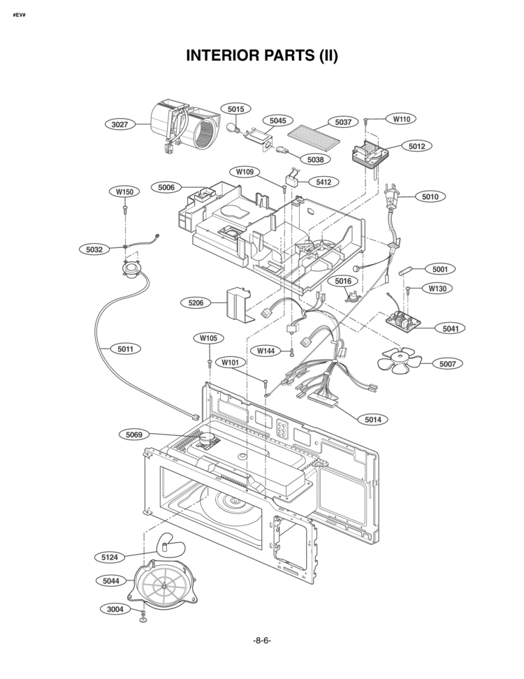 LG Oven-Range Power Cord - 6411W1A039L