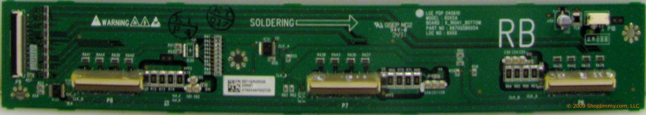 LG Television Display Pcb - 6871QRH053A