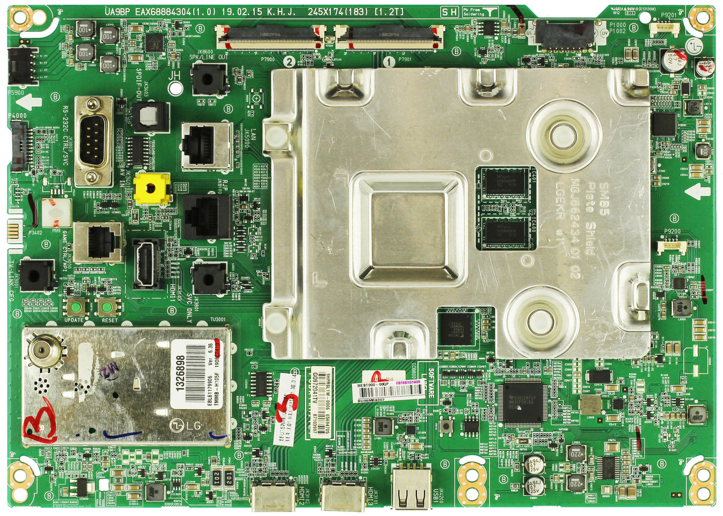 Châssis de laveuse LG EBT66101405
