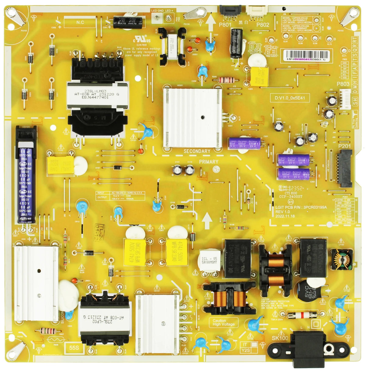 LG Power Supply - EAY65895417