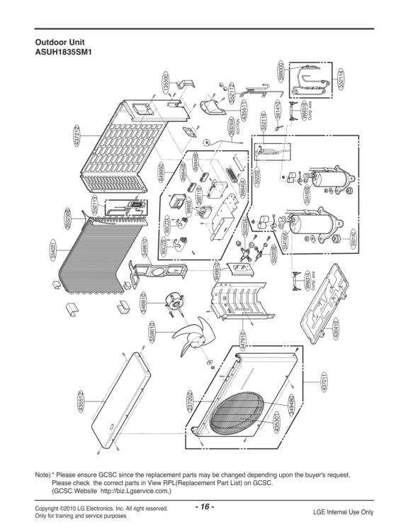 Condensateur F pour climatiseur LG EAE43285013
