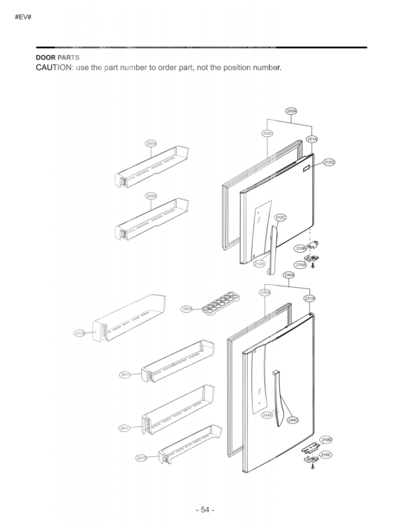 LG Refrigerator Door Foam - ADD33520107