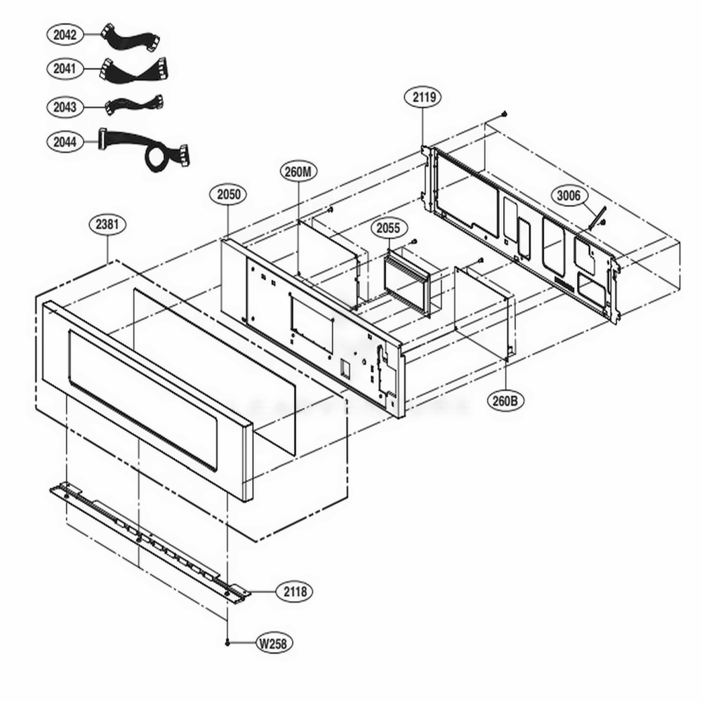 LG Oven Single Harness - EAD34822959