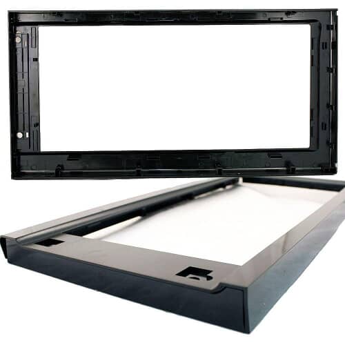 LG Oven-Range Door Panel - Black - 3720W0D032B