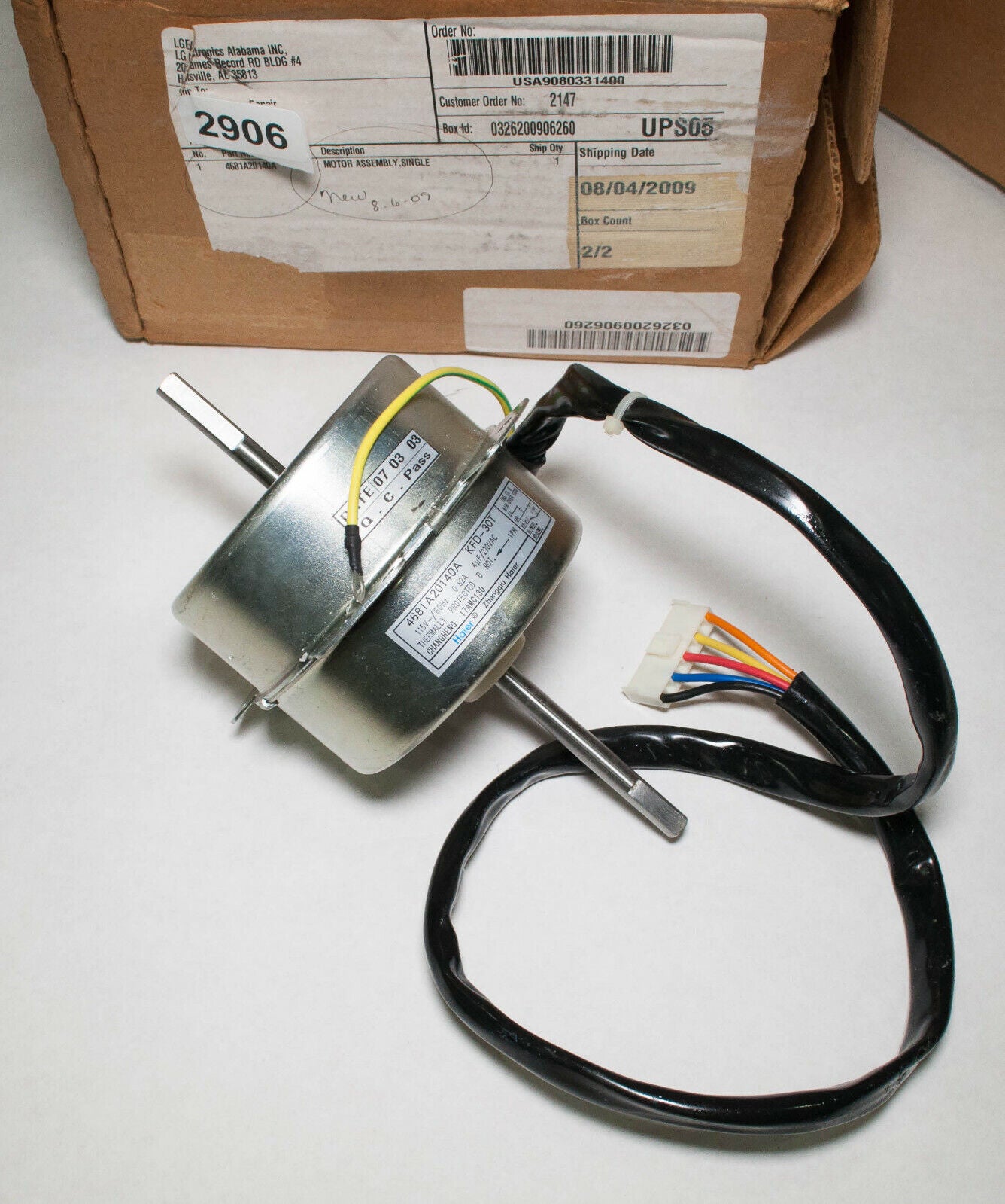 Moteur de climatiseur LG 4681A20140A