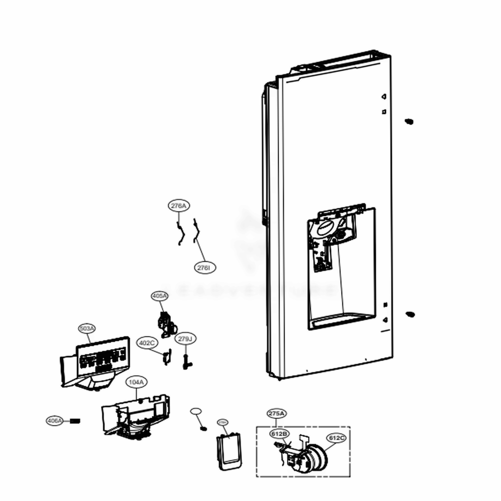 LG Ice Dispenser - ACZ74010514
