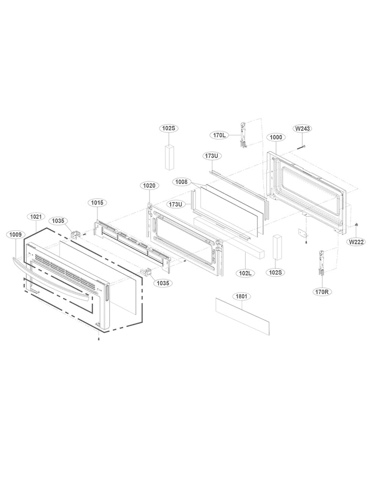 LG Range Air Guide - MEA63970502