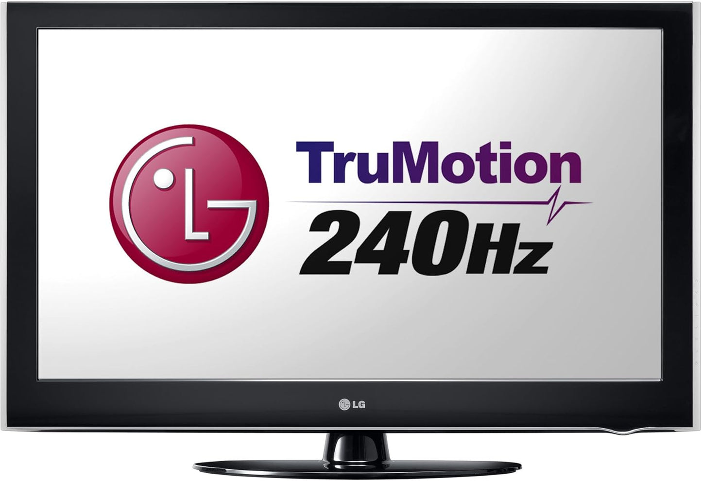 Téléviseur LCD HD LG 37LH55UA 37LH55 37 pouces 1080p 240 Hz, noir brillant