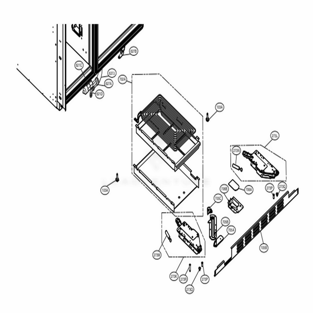 LG Refrigerator Customized Pin - FAC30827501