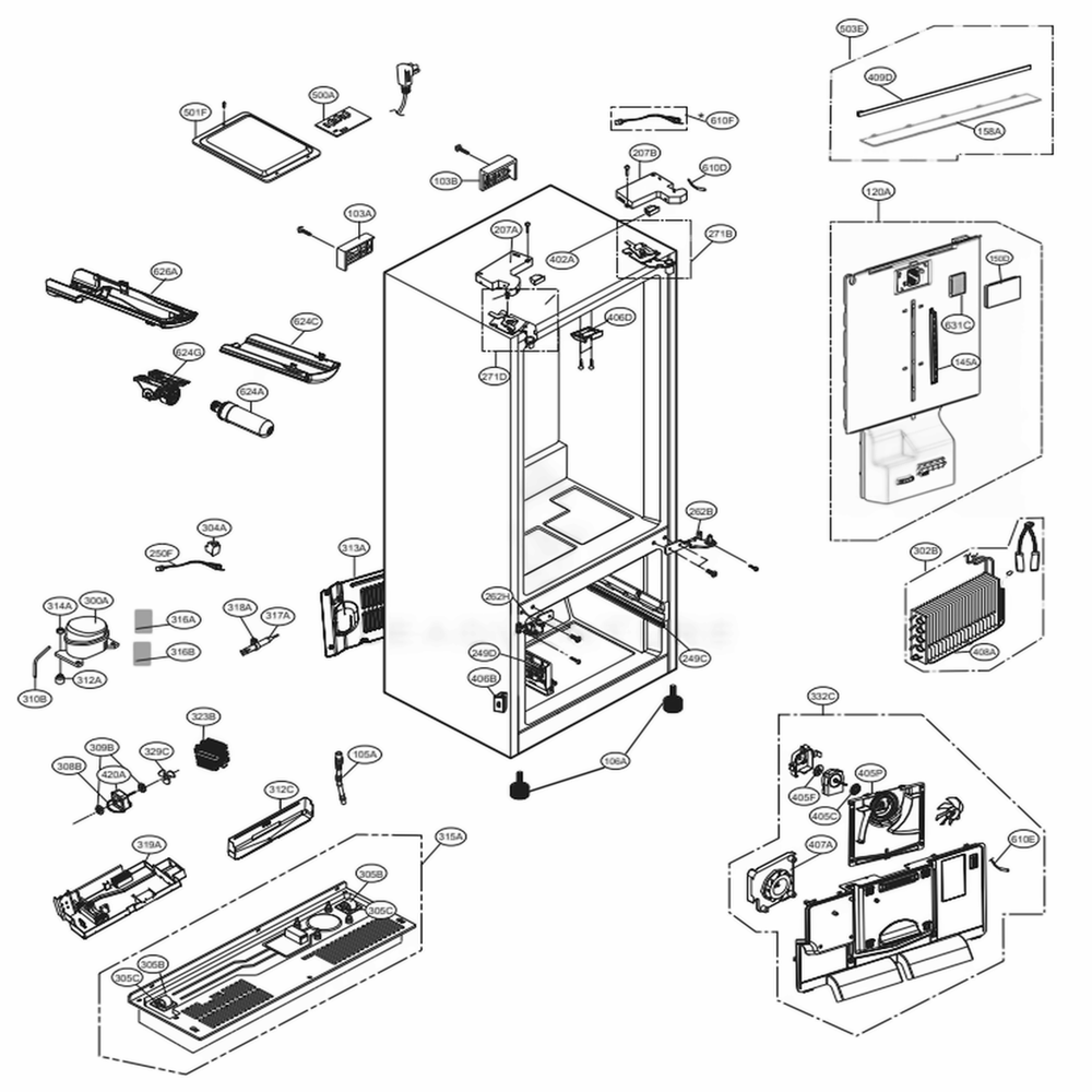 LG Main Pcb - EBR86093778