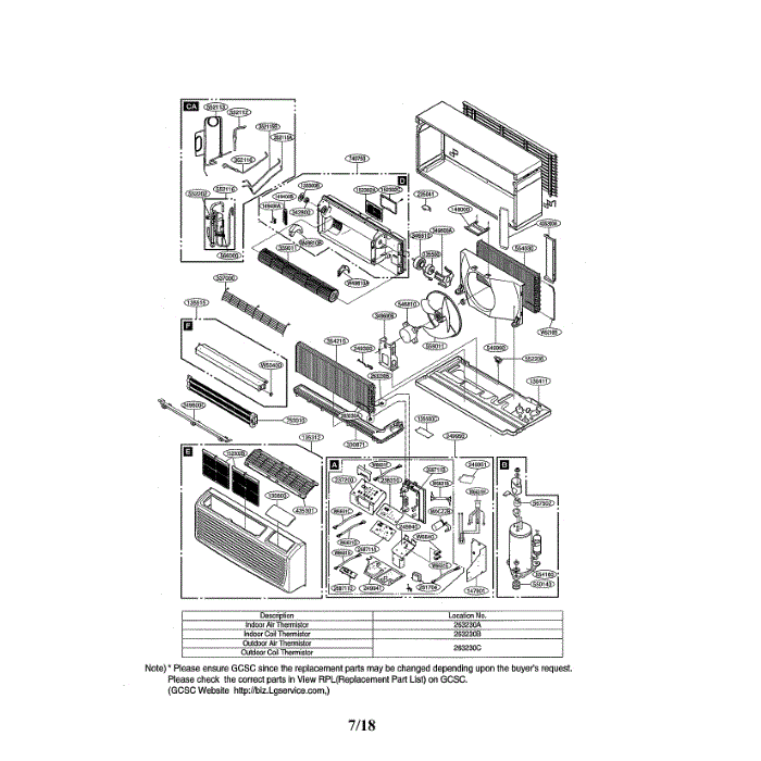 LG Air Conditioner Electronic Control Board - EBR76479904