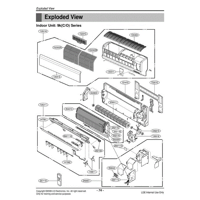 LG Air Filter - 5230A20051R