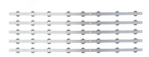 Kit 2 Barre LED Per TV LG 55 Pollici, Modelli 6922L-0159A, AGF30127101, AGF79041101. Barre Da 60 LED, Lunghe 602mm. - Foto 2