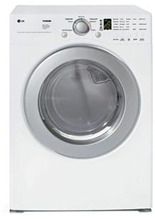LG DLG2526W 27 Inch Gas Dryer with 7.0 cu. ft. Capacity