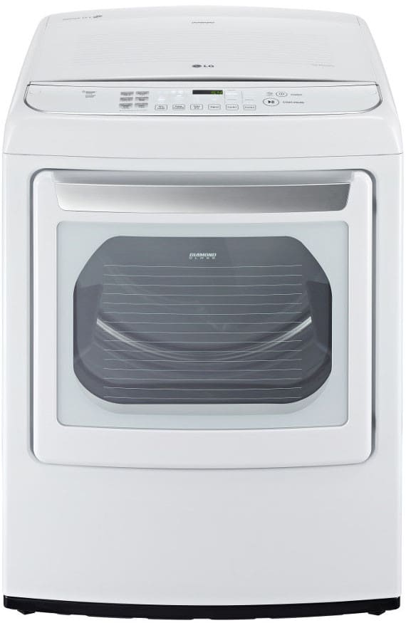 LG DLGY1702W 27 Inch 7.4 cu. ft. Gas Dryer with 12 Drying Programs
