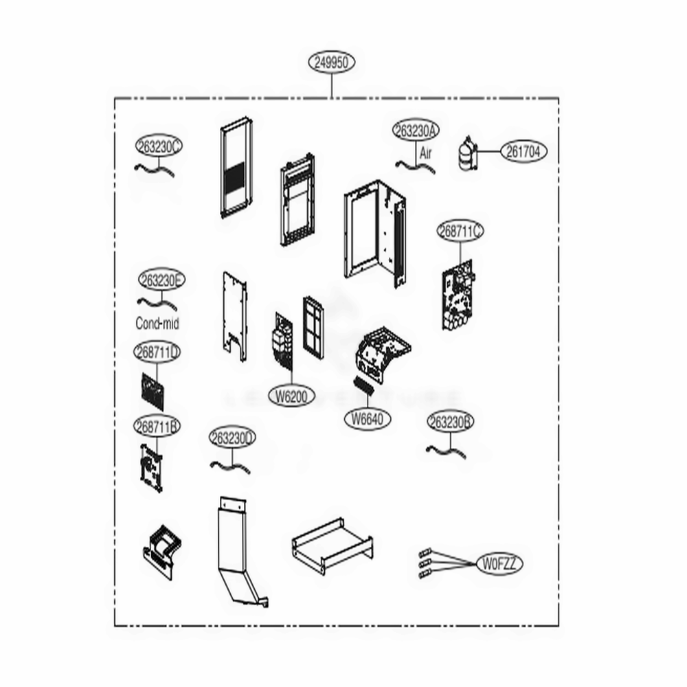 LG Inv(Onboarding) Pcb - EBR82716244