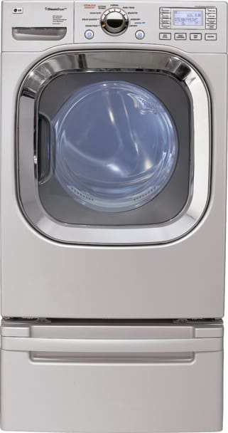 LG DLEX3001P 27 Inch Front-Load Electric Dryer with 7.4 cu. ft. Capacity