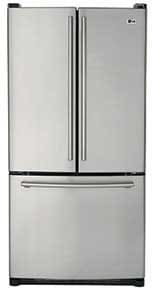 LG LFC20740ST 19.7 cu. ft. Freestanding French Door Refrigerator with 4 Spill-Protector Glass Shelves