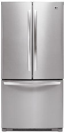 LG LFC23760ST 22.6 cu. ft. French Door Refrigerator with 4 Split Spill-Proof Glass Shelves