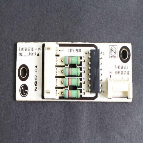 Carte de circuit imprimé du voyant lumineux de la table de cuisson LG EBR56867401