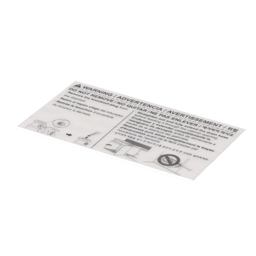 LG Dishwasher Safety Cover - MCK69283003