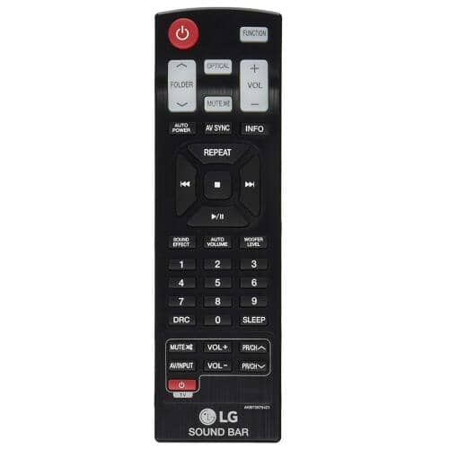 LG NB3530A Soundbar Speaker System Remote Control - AKB73575421