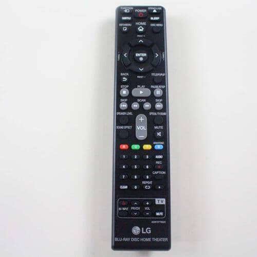 LG LHB675N Home Theatre Remote Control - AKB73775820 – LG Parts