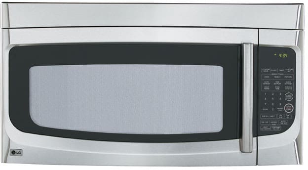 Four à micro-ondes à hotte intégrée LG LMV2053ST de 2 pi³ avec 1 100 watts de puissance et technologie de cuisson par capteur : acier inoxydable