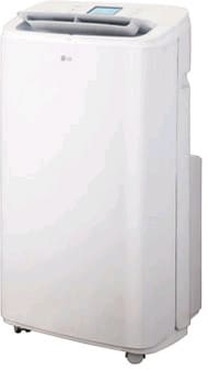 Climatiseur portatif LG LP1111WXR de 11 000 BTU avec une surface de refroidissement de 400 pi²