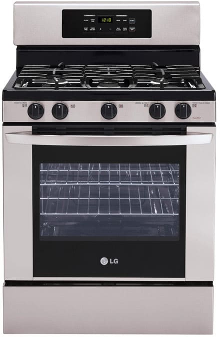 LG LRG3091ST 30 Inch Freestanding Gas Range with 5 Sealed Burners