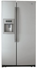 Réfrigérateur côte à côte LG LRSC26940ST de 25,7 pi³ avec commandes de température électroniques à 8 capteurs et bac à légumes OptiBin à humidité contrôlée : acier inoxydable