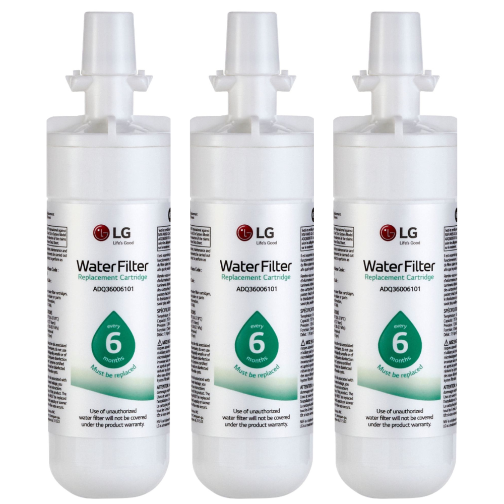 LG Refrigerator Water Filter Lt700P - Pack of 3