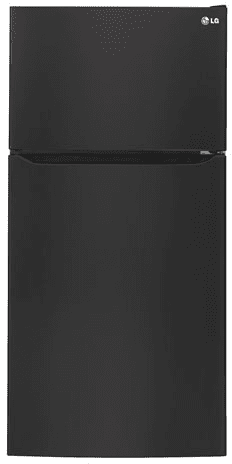 Réfrigérateur à congélateur supérieur LG LTC20380SB de 20,0 pi³ avec 3 tablettes en verre réglables