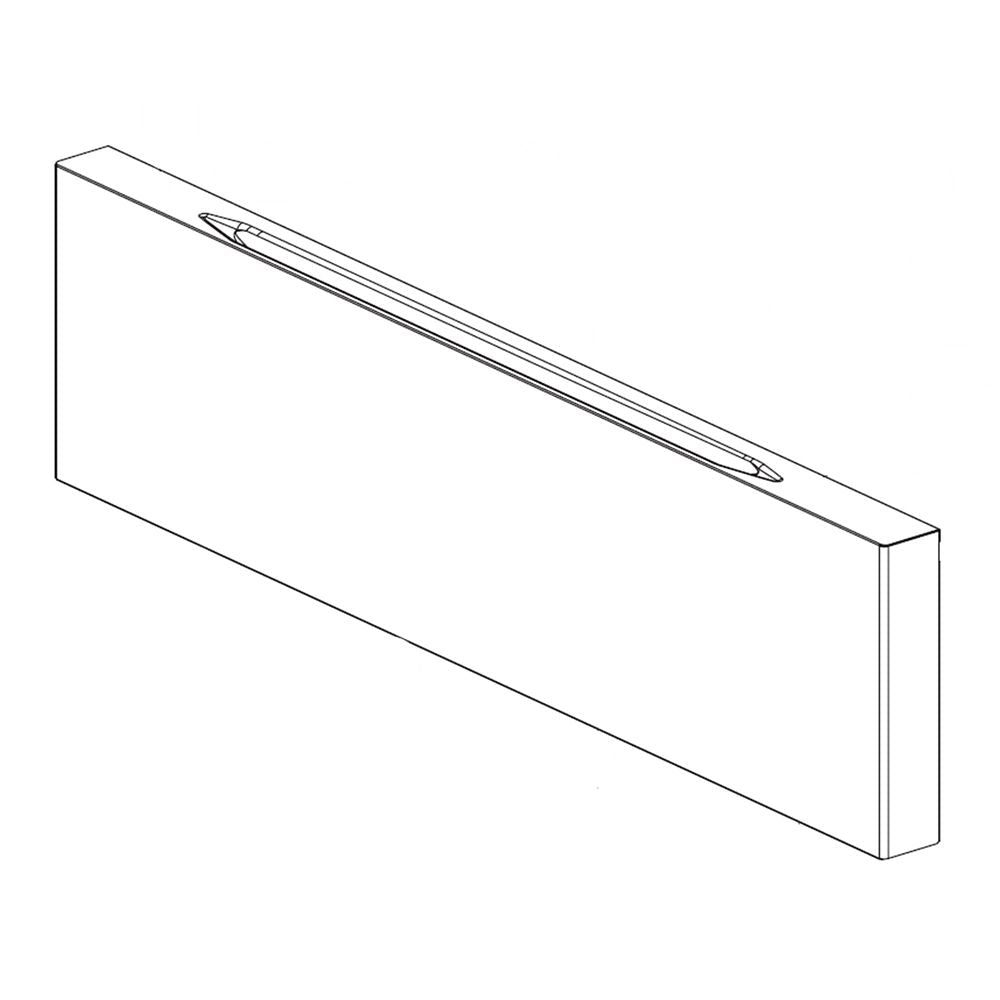LG Range Storage Drawer Front Panel - MGC63820407