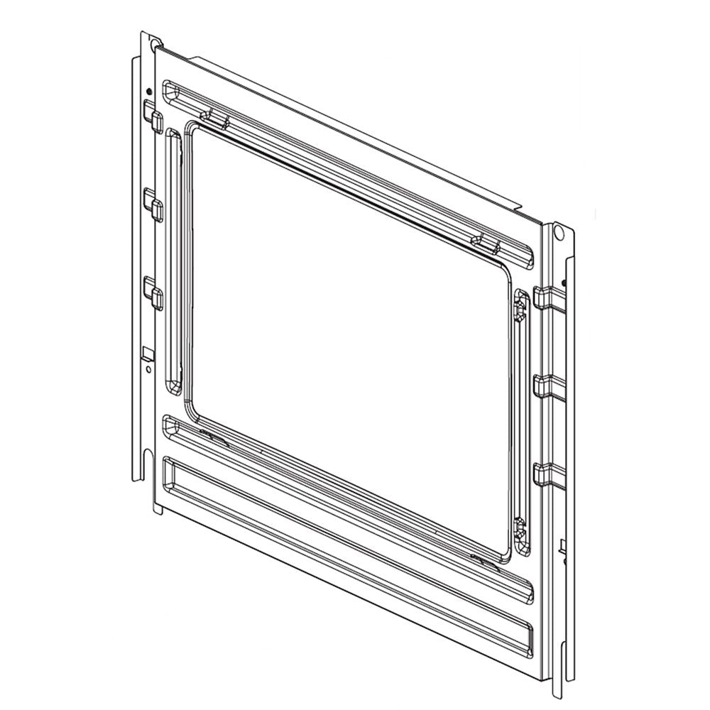 LG Range Inner Plate - MGJ67004401