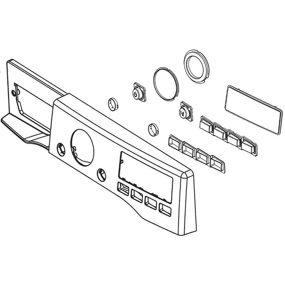 LG Dryer Control Panel - AGL55862048