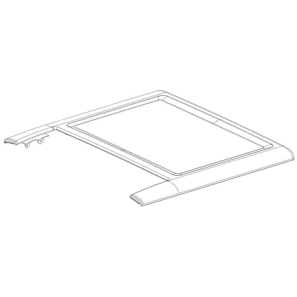 Plaque supérieure pour sèche-linge LG MGJ64365204