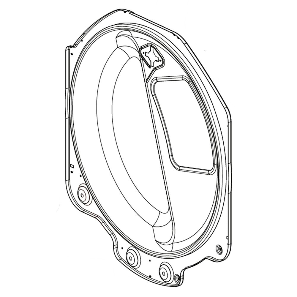 Cloison de sécheuse LG MJT62002905