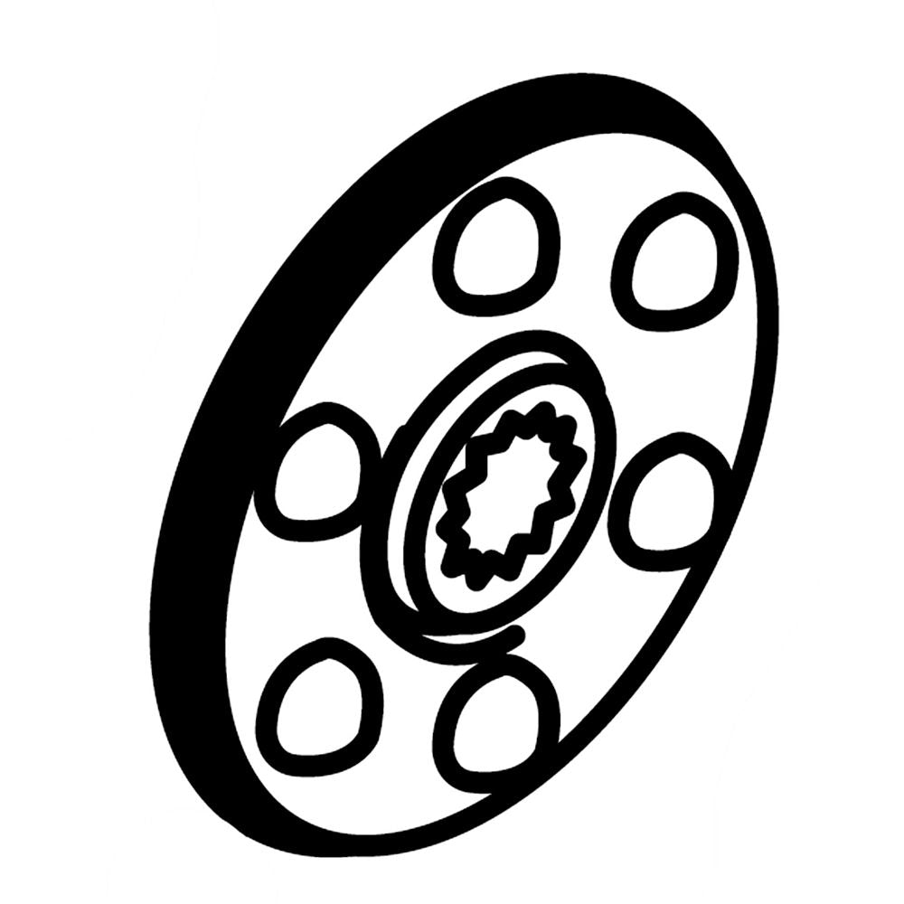 Œillet du moteur du ventilateur de l'évaporateur du réfrigérateur LG 5040JQ2003A