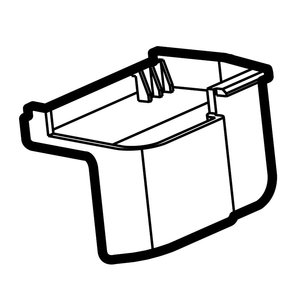 LG Refrigerator Ice Bank Door Hinge Cover - MCK66593601