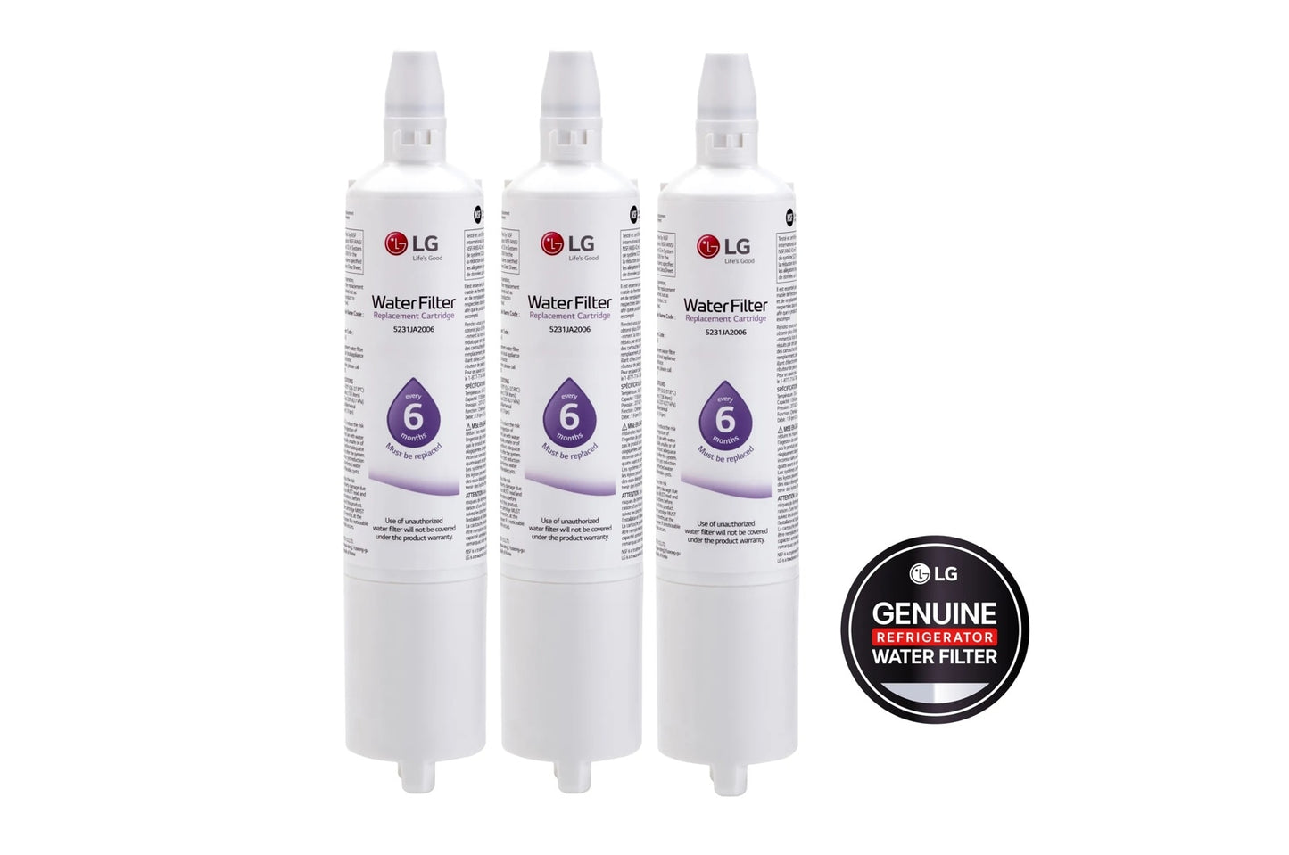 LG Refrigerator Water Filter - LT600P-3