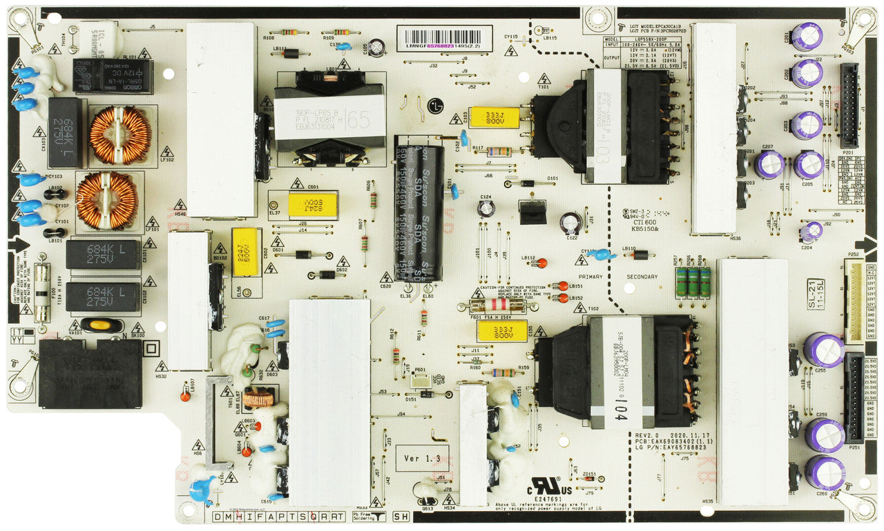 Module d'alimentation LCD LG EAY65689425 télévision Module d'alimentation LCD LG EAY65689425 télévision