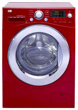 LG WM1355HR 24 Inch Compact Front Load Washer with 2.3 cu. ft. Capacity