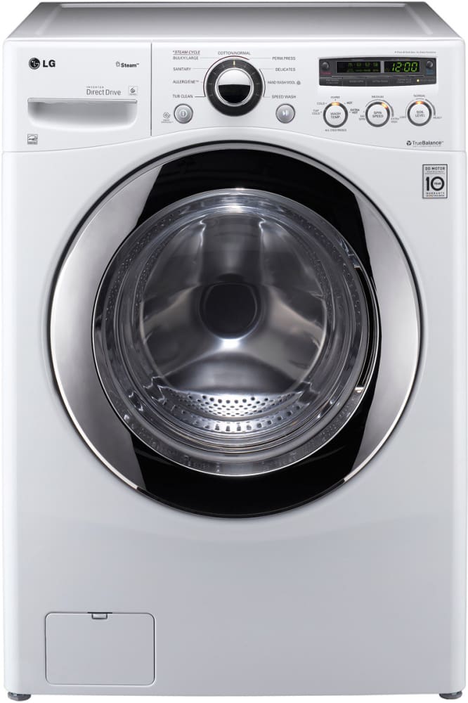 LG WM2650HWA 27 Inch 3.6 cu. ft. Front Load Washer with 9 Wash Cycles