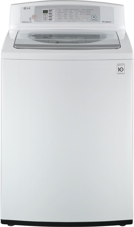 LG WT4801CW 27 Inch Top Load Washer with 3.7 cu. ft. Capacity