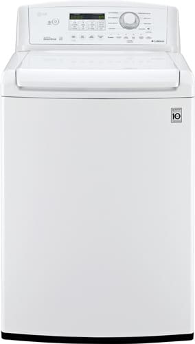 LG WT4870CW 27 Inch Top Load Washer with 4.5 cu. ft. Capacity