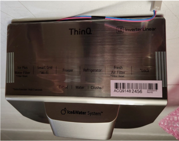 LG Refrigerator Display Cover - ACQ91482456